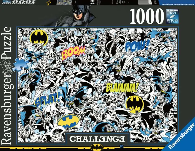 RAVENSBURGER Puzzle 1000el Challenge Batman 165131
