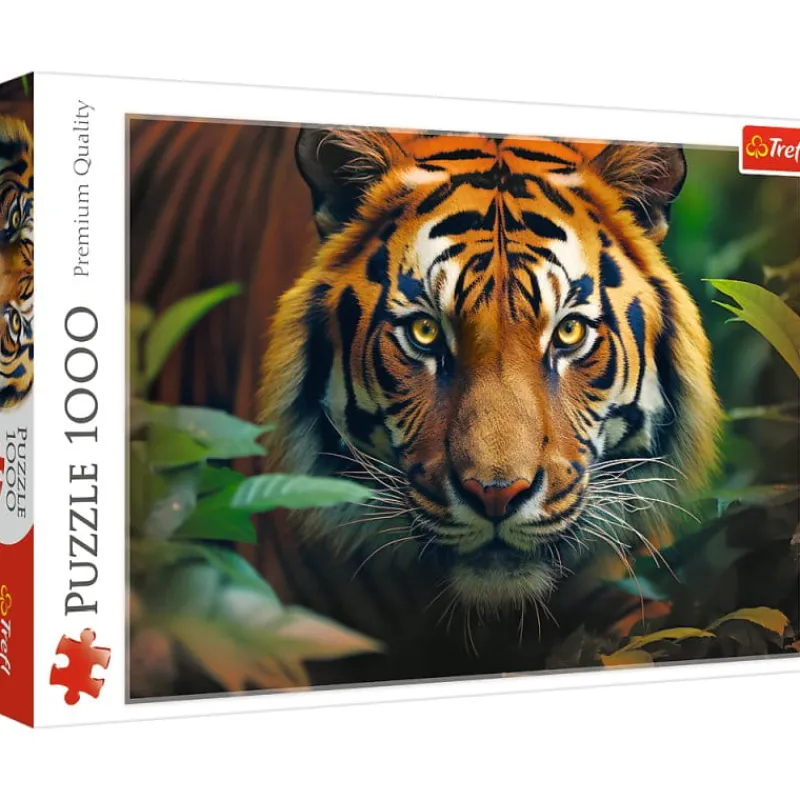 TREFL Puzzle 1000el Dziki Tygrys 10798