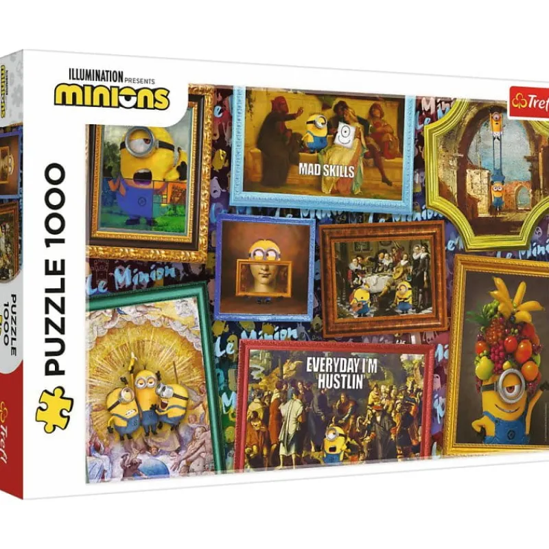 TREFL Puzzle 1000el Galeria Minionków 10744