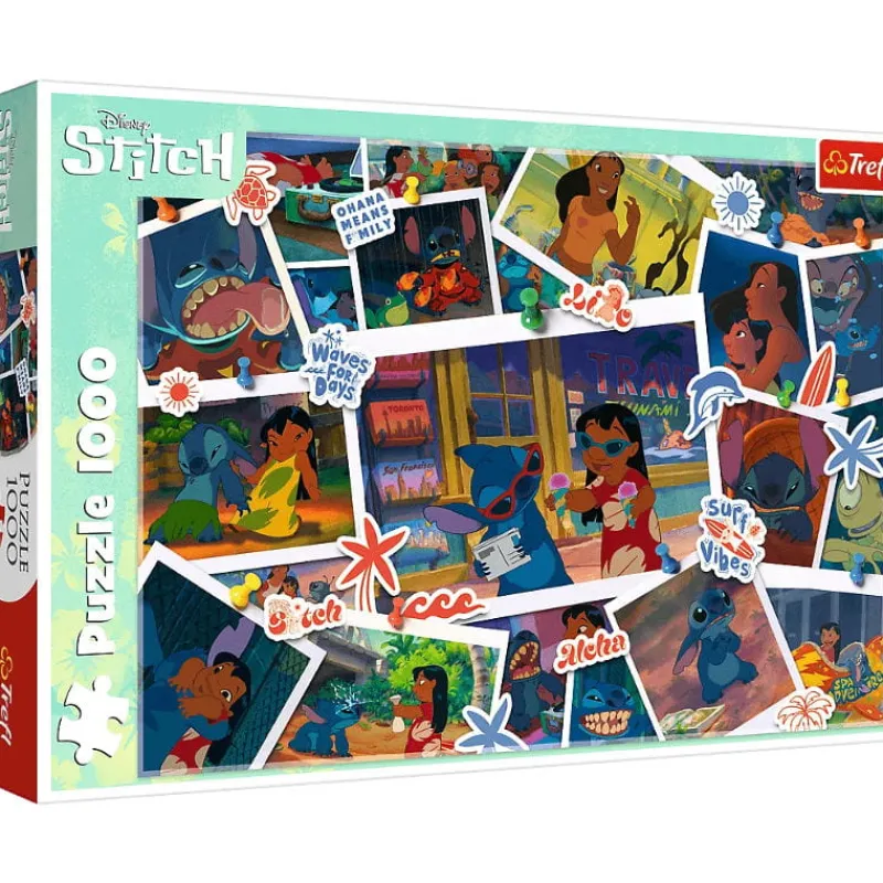 TREFL Puzzle 1000el Lilo i Stich - Słodkie wspomnienia 10882