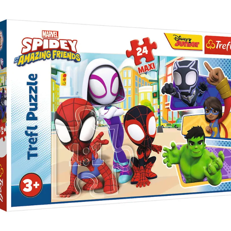 TREFL Puzzle 24el Maxi Spiday i Przyjaciele 14348