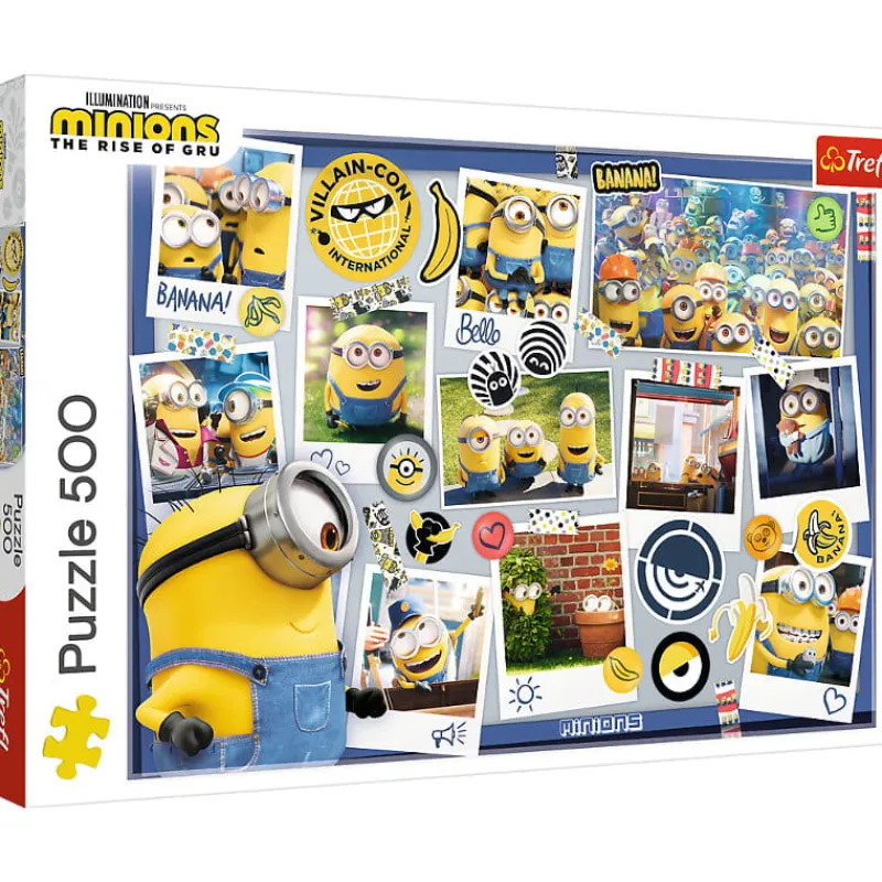 TREFL Puzzle 500el Minionki Zwariowana kolekcja zdjęć 37390