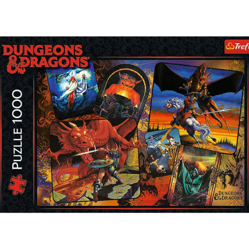 TREFL Puzzle 1000el Początki Dungeons & Dragons 10739