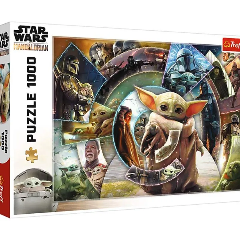 TREFL Puzzle 1000el Podróż Grogu 10906