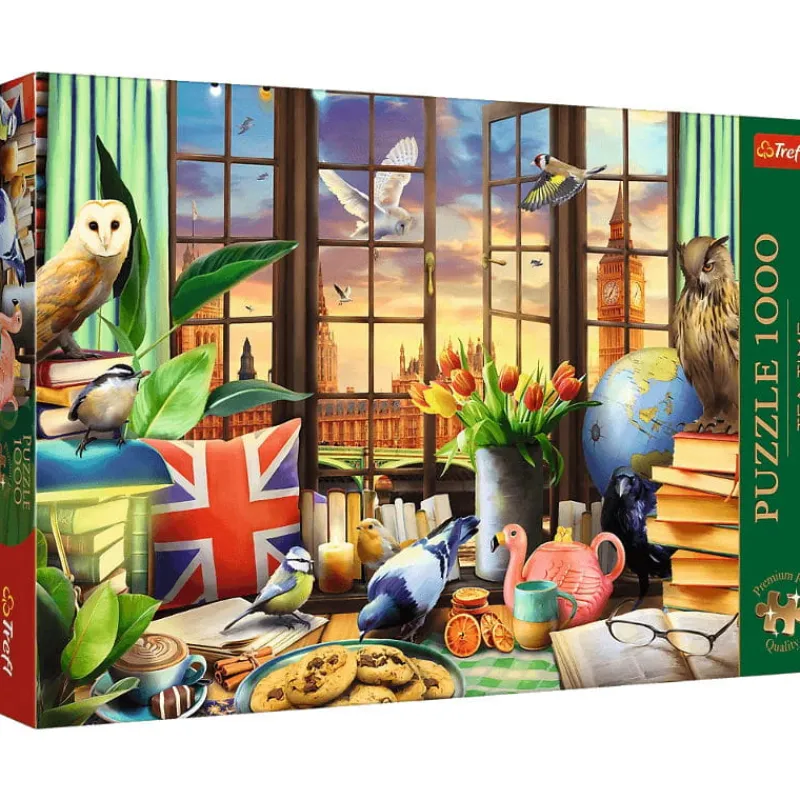 TREFL Puzzle 1000el Premium Plus - Tea Time: Wszystko co brytyjskie 10847