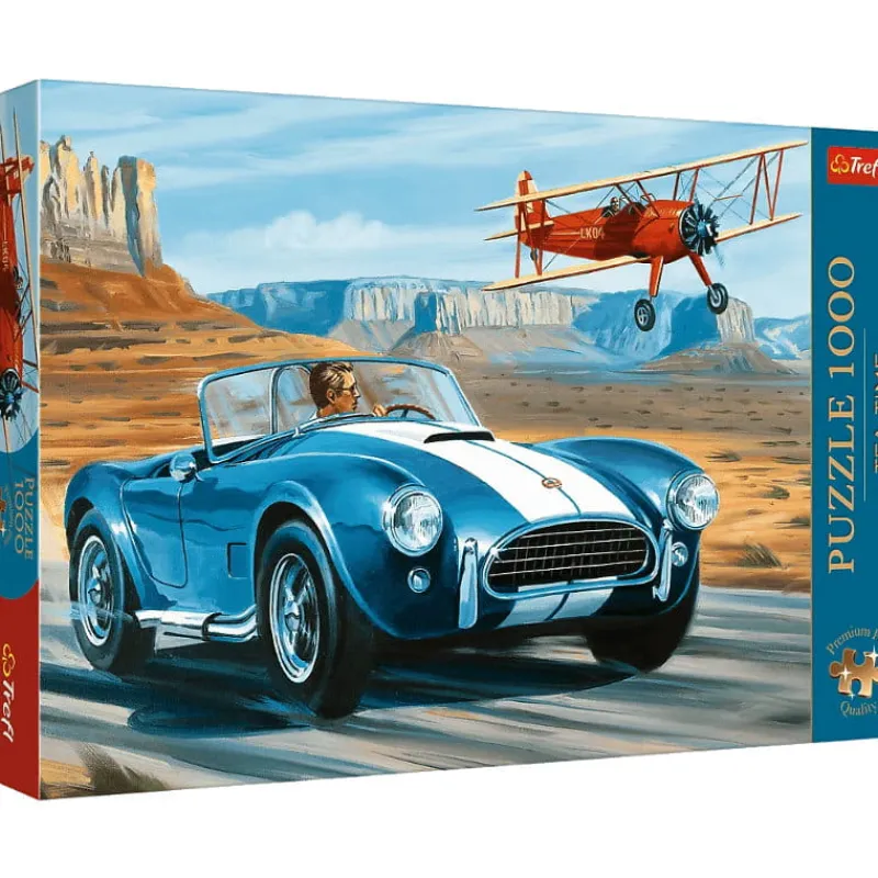 TREFL Puzzle 1000el Premium Plus - Tea Time: Pustynny wyścig 10844