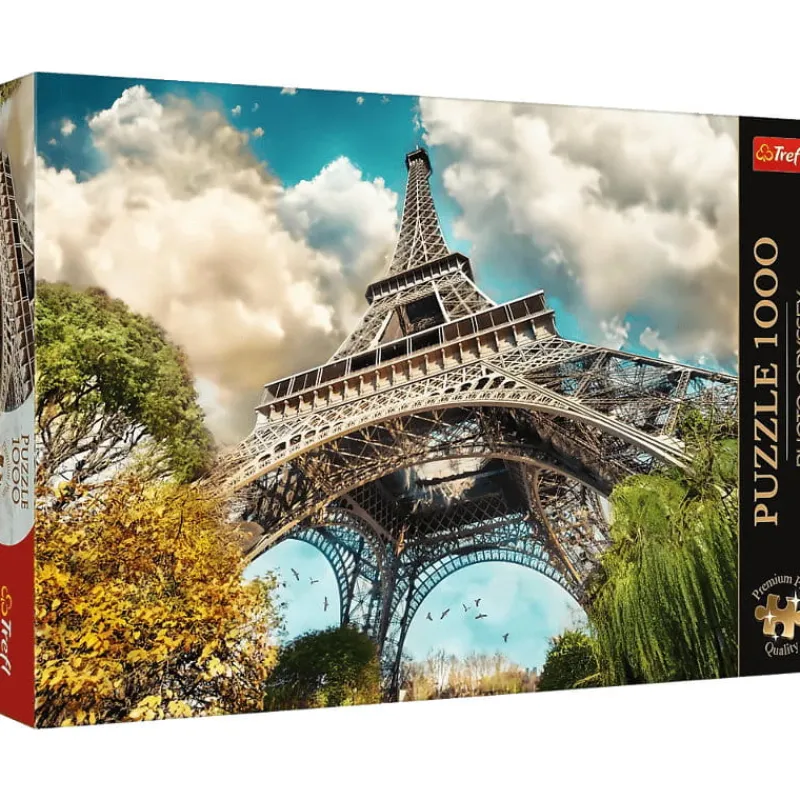 TREFL Puzzle 1000el Premium Plus Photo Odyssey: Wieża Eilffel w Paryżu, Francja 10815