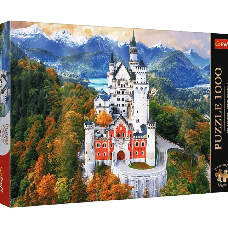 TREFL Puzzle 1000el Premium Plus Photo Odyssey: Zamek Neuschwanstein, Niemcy 10813