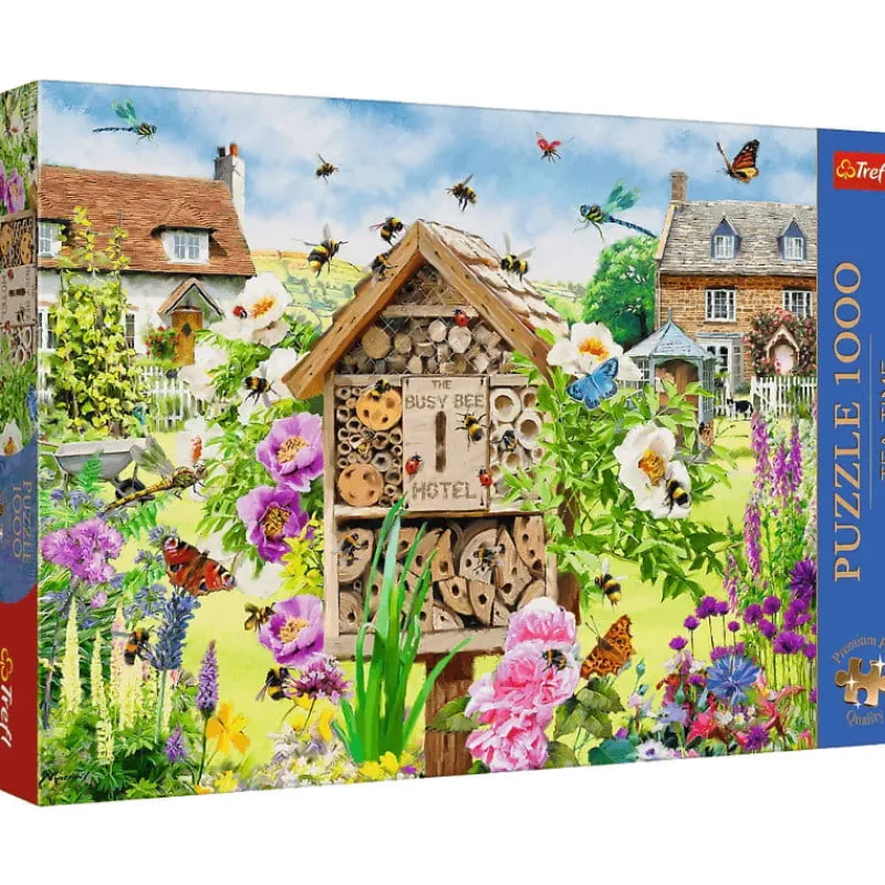 TREFL Puzzle 1000el Premium Plus Tea time: Dom dla pszczół 10809