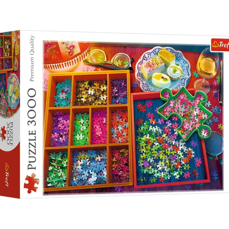 TREFL Puzzle 3000el Wieczór z puzzlami 33079