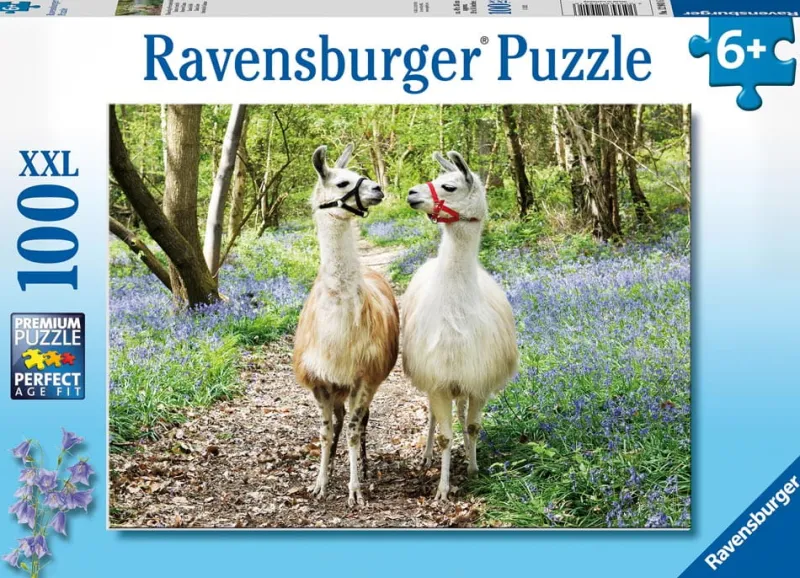 RAVENSBURGER Puzzle 100el XXL Przyjaźń zwierząt