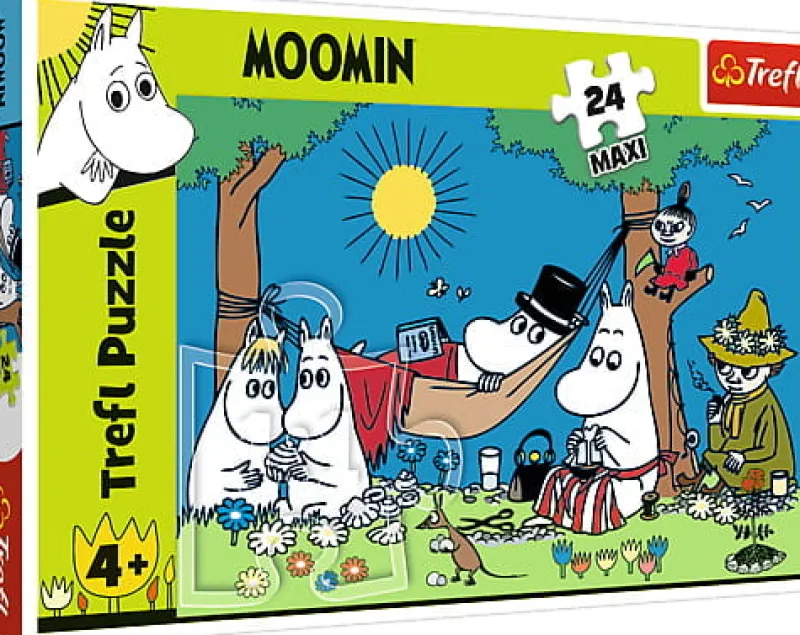 TREFL Puzzle Maxi Radosny dzień Muminków 24el