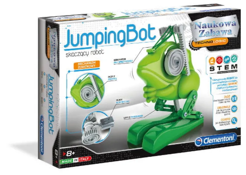 CLEMENTONI Robot skaczący JumpingBot -