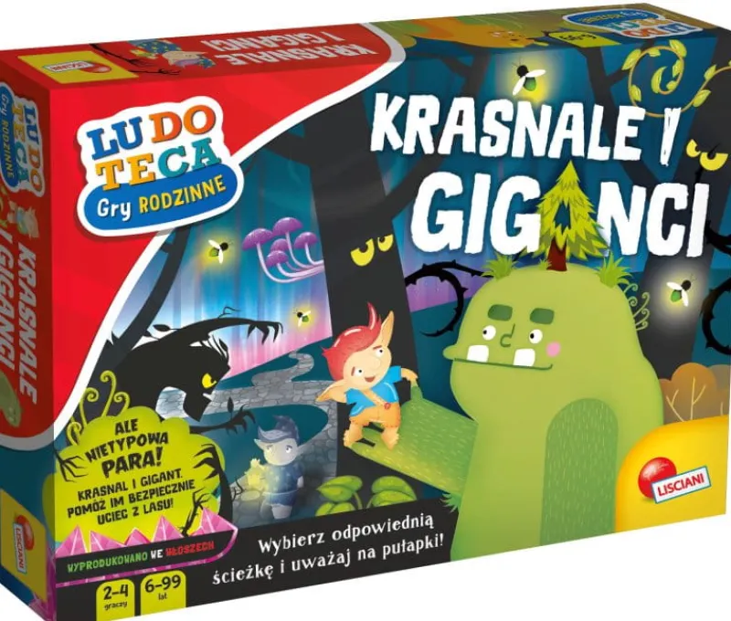 LISCIANI GIOCHI Rodzinna Gra planszowa Ludoteca Krasnale i Giganci 88959 LISCIANI p6
