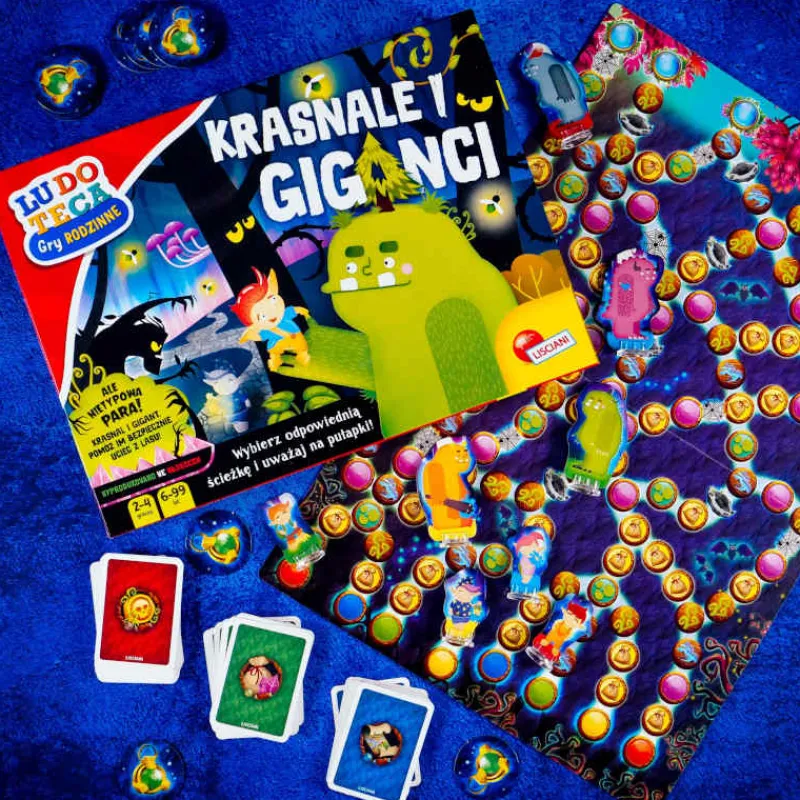 LISCIANI GIOCHI Rodzinna Gra planszowa Ludoteca Krasnale i Giganci 88959 LISCIANI p6