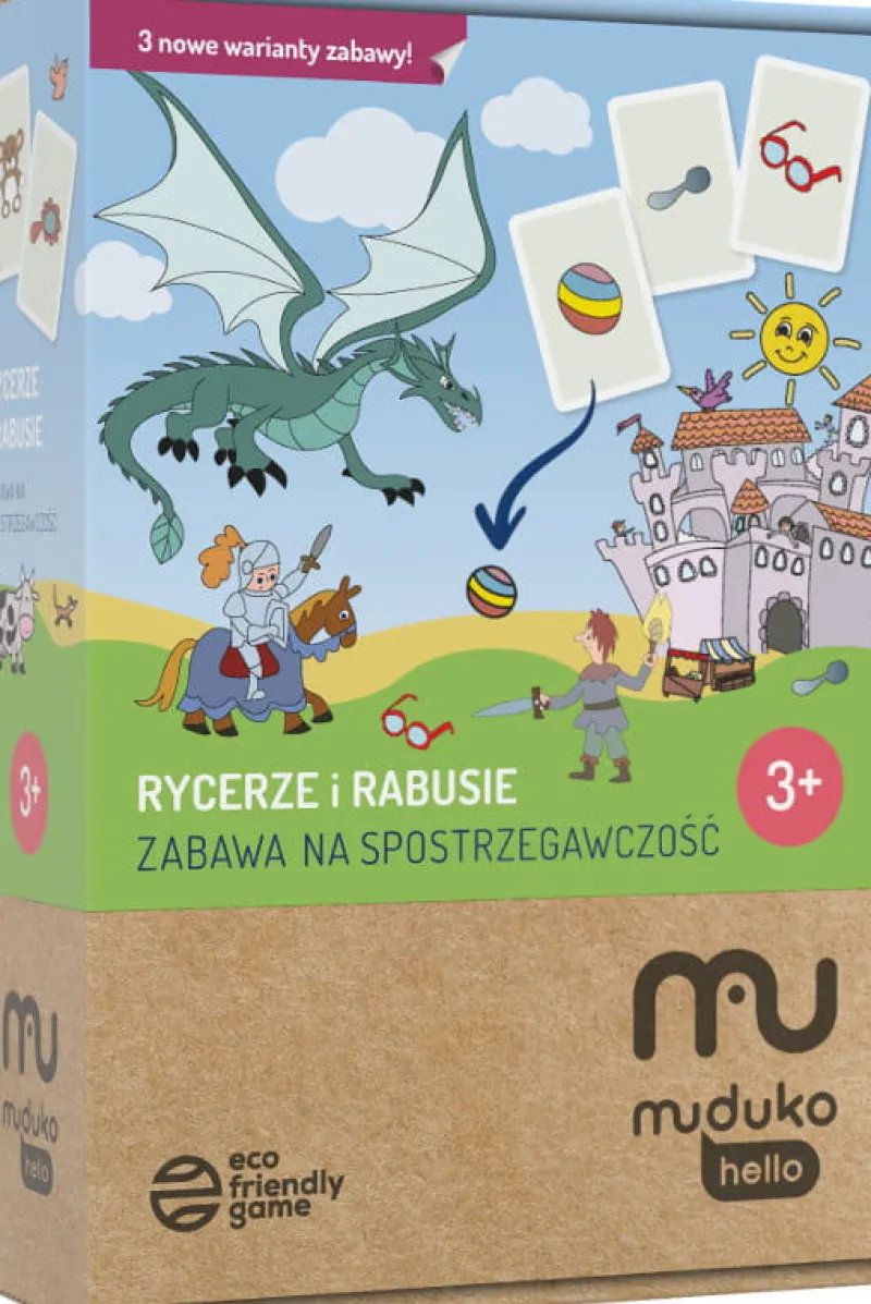 MUDUKO Rycerze i Rabusie. Zabawa na spostrzegawczość