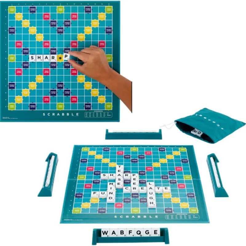 MATTEL Scrabble (nowe) HXM53 gra