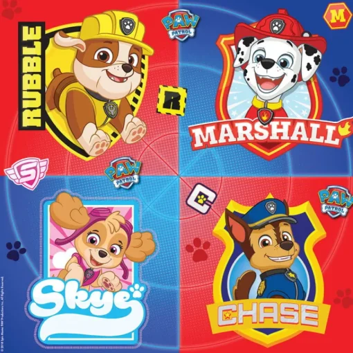 AMSCAN Serwetki Psi Patrol PAW PATROL 2018 33x33cm 16szt 9903819