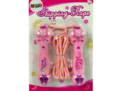 INNI Skakanka sznurkowa różowa Motylek 10482 Lean Toys