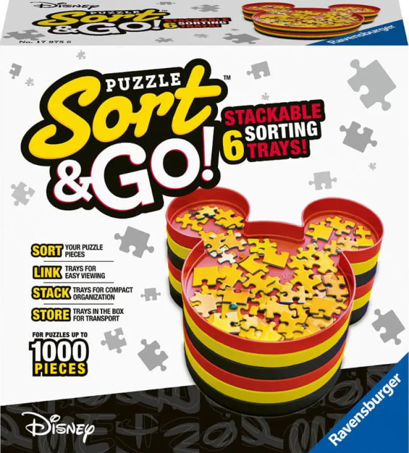 RAVENSBURGER Sorter do puzzli Mickey's Sort&Go