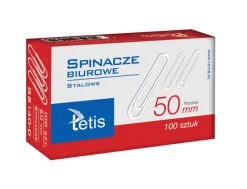 TETIS Spinacze biurowe 50mm (100szt) p10.