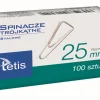 TETIS Spinacze trójkątne 25mm100szt.A"10