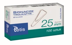 TETIS Spinacze trójkątne 25mm100szt.A"10