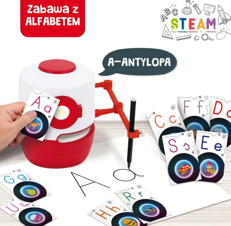 LISCIANI GIOCHI STEP Wyjątkowy Robot edukacyjny Lisciani
