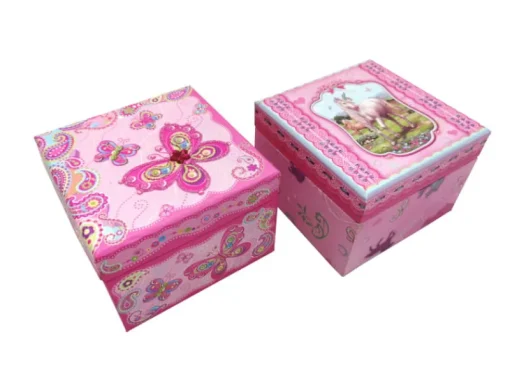 INNI Szkatułka z pozytywką 15x11x8cm PZA040103 mix cena za 1 szt