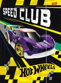 MAJEWSKI Teczka z gumką A4 Hot Wheels