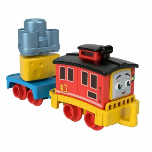 MATTEL Tomek i Przyjaciele Mój Pierwszy Bruno Zabawkowy pociąg ze składanym ładunkiem dla maluchów HXP56