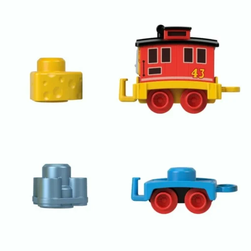 MATTEL Tomek i Przyjaciele Mój Pierwszy Bruno Zabawkowy pociąg ze składanym ładunkiem dla maluchów HXP56