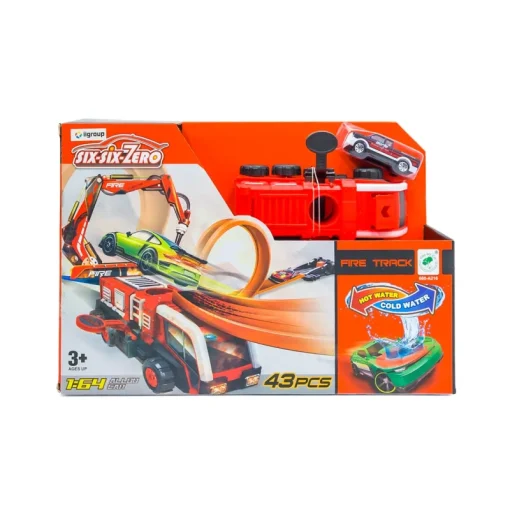 IIGROUP Tor z wyrzutnią 130cm + autokolorowańce 43el Y101783