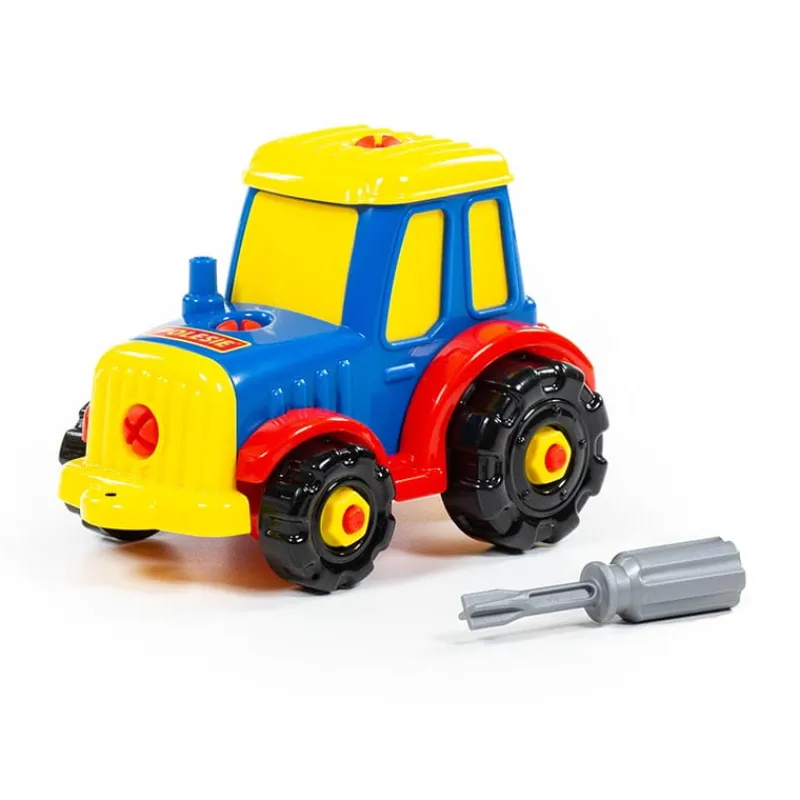 POLESIE Traktor do skręcania 20 elementów