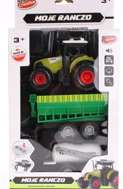 EURO-TRADE Traktor Moje Ranczo z akcesoriami MC
