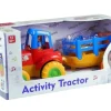 INNI Traktor z przyczepą i zwierzątkami światło, dźwięk LeanToys 866