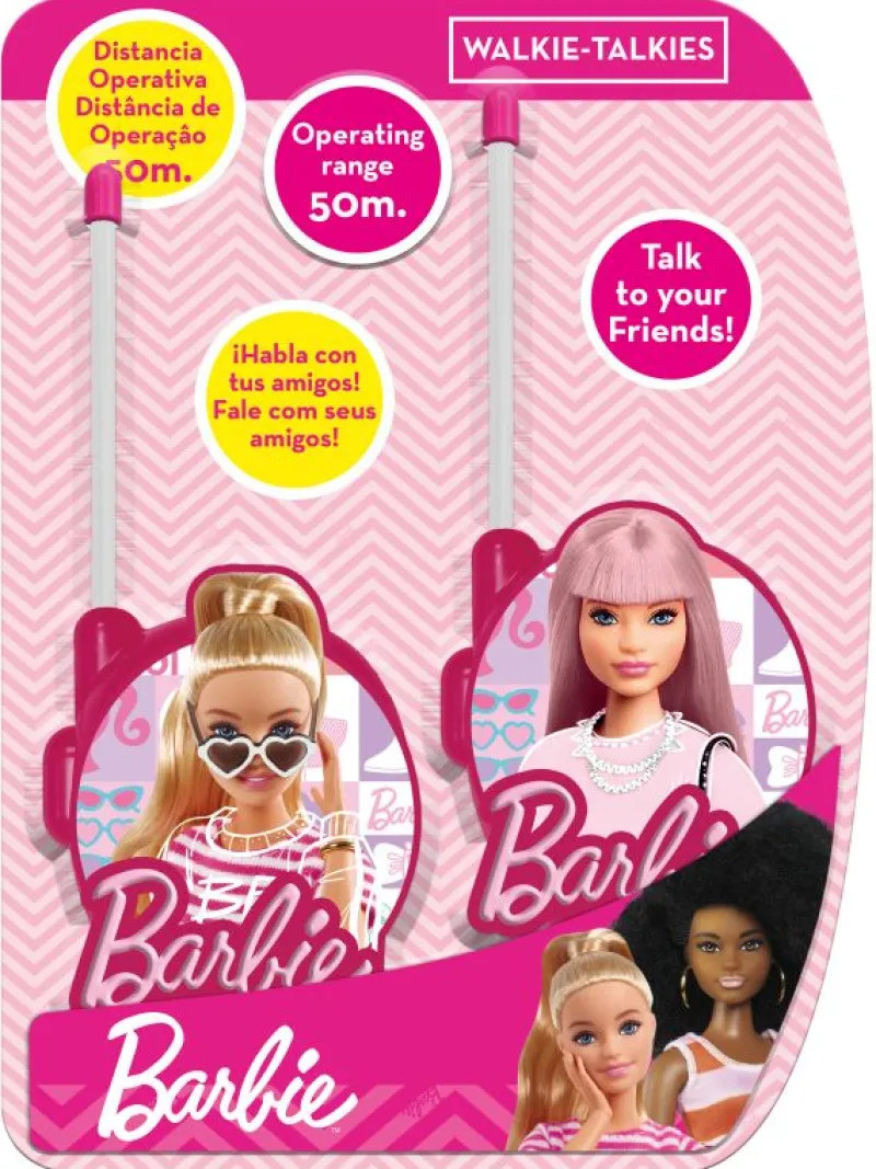 KIDS EUROSWAN Walkie Talkie Barbie BB00021
