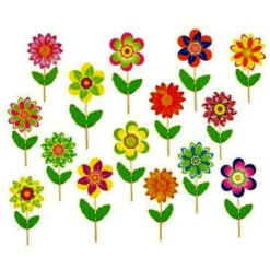 NORIMPEX Wiatrak 25cm Fiore mix cena za 1 szt
