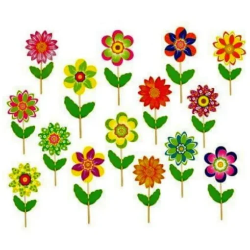 NORIMPEX Wiatrak 25cm Fiore mix cena za 1 szt