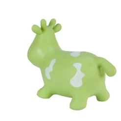 Dzieci TOOTINY Zabawka do skakania Skoczek Krówka zielona - Hoppimals