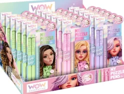 KIDS EUROSWAN Zestaw 2 długopisów "puzzle" 70 liter WoW Generation WOW00076 mix cena za 1 szt