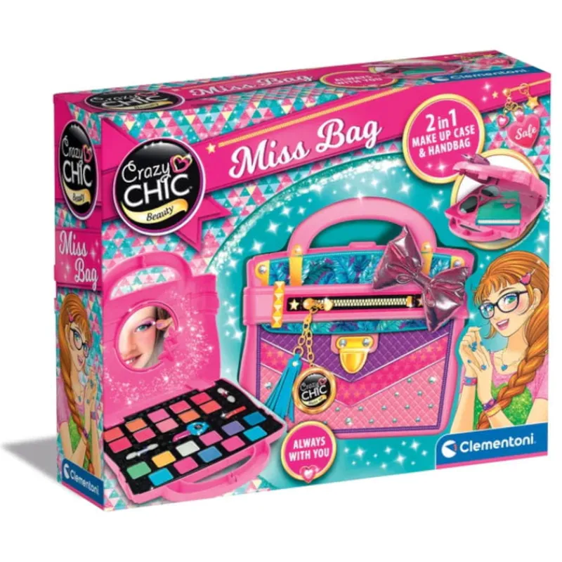 CLEMENTONI Zestaw do makijażu Crazy chic Torebka Miss Bag
