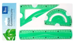 TETIS Zestaw geometryczny elastyczny 3el zielony