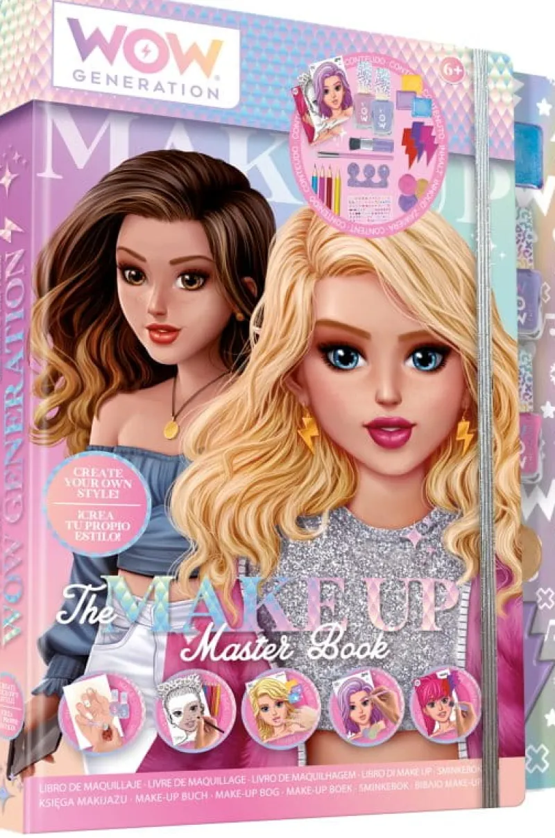 KIDS EUROSWAN Zestaw kosmetyków Master book 23el WoW Generation WOW00058