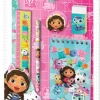 KIDS EUROSWAN Zestaw piśmienniczy 5el Koci Domek Gabi. Gabby's Dollhouse GD00036