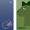 INTERDRUK Zeszyt A5 16k kratka Dinozaurus mix cena za 1 szt