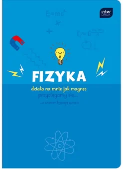 INTERDRUK Zeszyt A5 60k kratka fizyka HYBRID FSC Credit p10 mix cena za 1szt