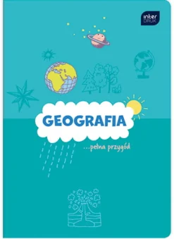 INTERDRUK Zeszyt A5 60k kratka geografia HYBRID FSC Credit p10 mix cena za 1szt