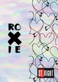 MAJEWSKI Zeszyt A5 60k kratka laminowany EARPHONES BY ROXIE p10 cena za 1szt