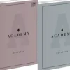 INTERDRUK Zeszyt A5 60k kratka M 90g ACADEMY mix cena za 1 szt